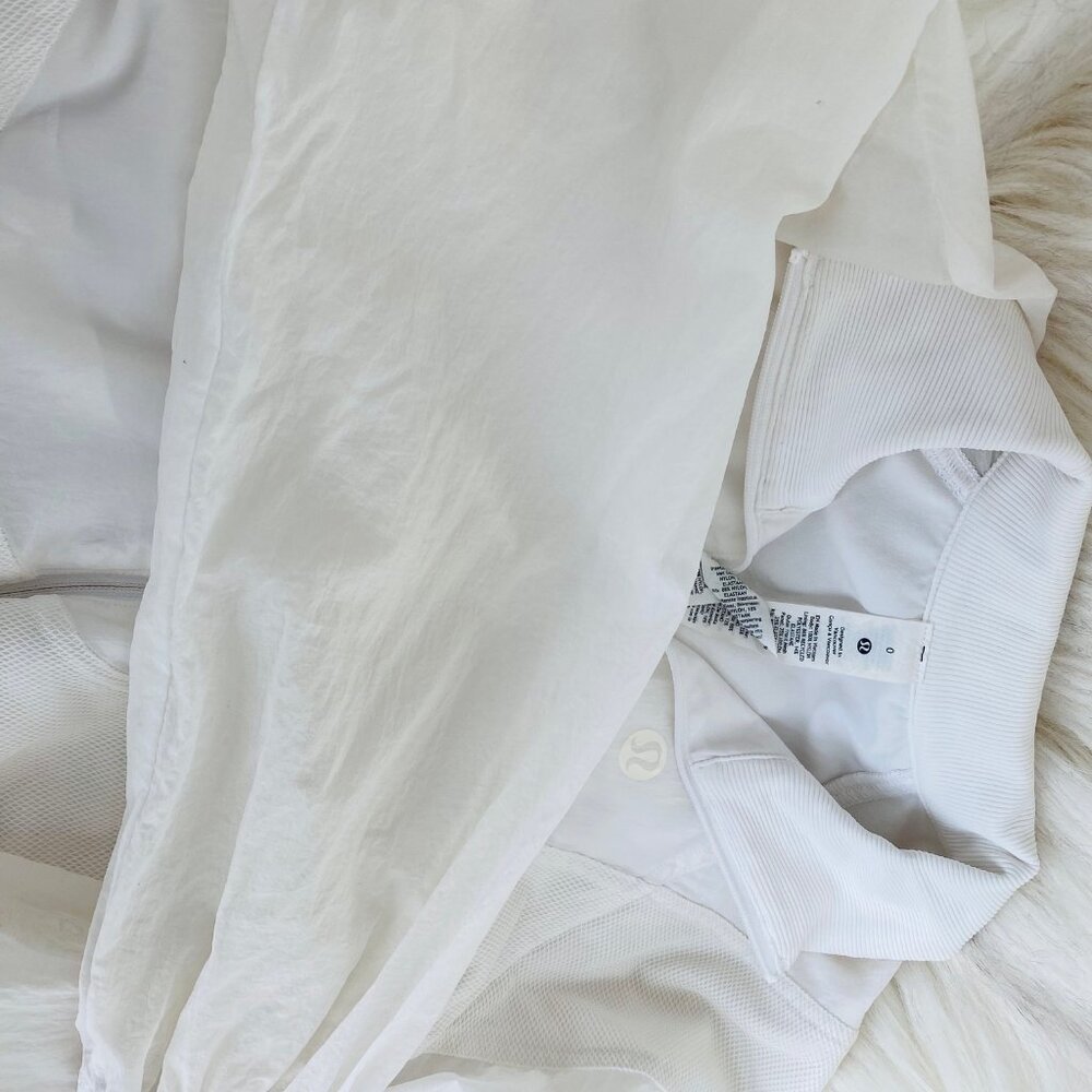 Lululemon Mesh White Jacket - Picture 2 of 5